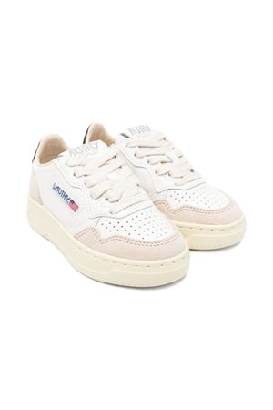 sneakers in pelle bianco AUTRY KIDS | KULKFS06WHTSPACE